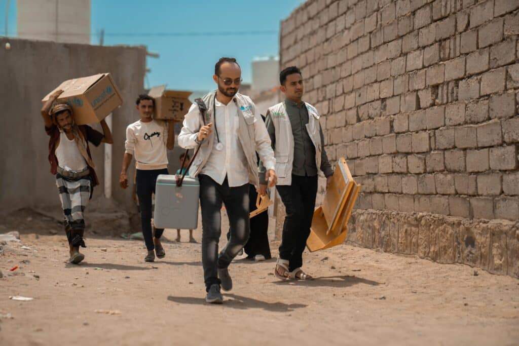 A Lifeline on Wheels The ongoing conflict and worsening economy have pushed Yemen's health system to the edge  Countless villages have been cut off, and the young and expecting suffer most, not because their needs are rare, but because care is simply out of reach  To tackle this injustice, the Field Medical Foundation (FMF), in partnership with UNICEF, rolled out the Integrated Emergency Response Project in the Hays and Al Khawkhah districts  The project’s answer was elegantly practical: mobile medical units—clinics that could move where need is greatest, restoring the right to health, one visit at a time 